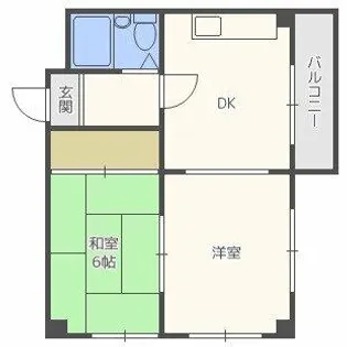 カルム25【3階】の間取り