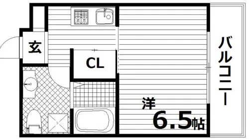 パロス須磨戸政町【1階】の間取り