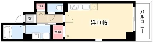 Risonare Marunouchi【10階】の間取り