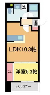 ディアさくら夙川【202号室】の間取り