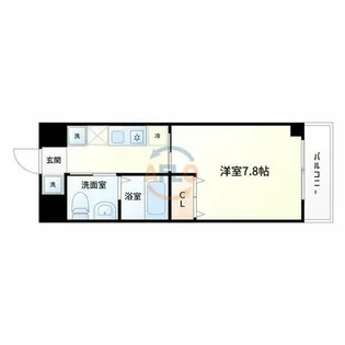エテルノヨシダ【4階】の間取り