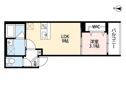 大阪府大阪市生野区鶴橋5丁目【アパート】の間取り