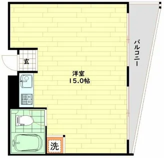 パレックス野田【2階】の間取り