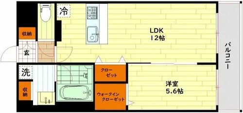 LIBRE【5階】の間取り