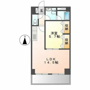 Vg.Tree(ビレッジトゥリー)東棟【1階】の間取り