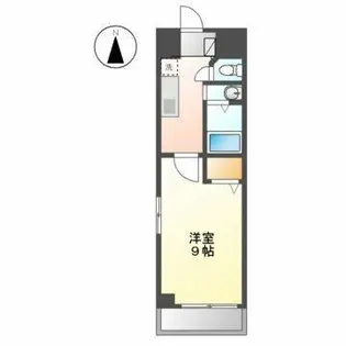 サンパティーク東片端【10階】の間取り
