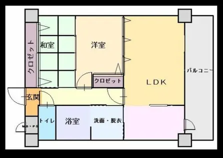 Amazing Heart【4階】の間取り