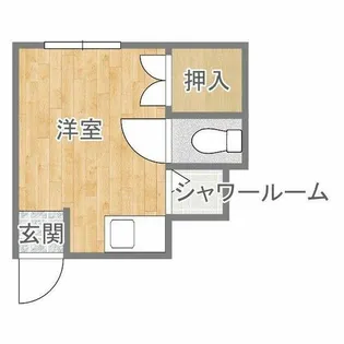 丸井ハイツ【3階】の間取り