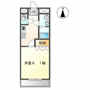 ルミエール21【1階】の間取り