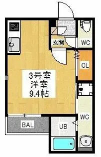 GRANDTIC車道【2階】の間取り