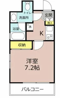 中駒一宮駅西マンション【6階】の間取り