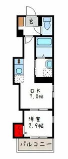 The Crest【1階】の間取り