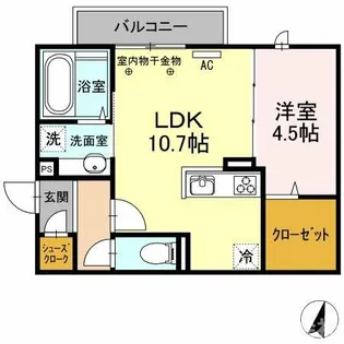花館【2階】の間取り