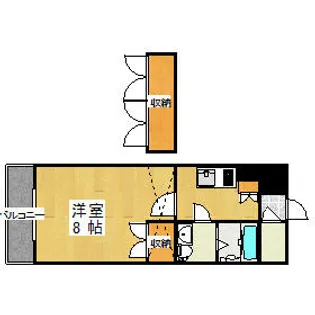 アマリージュ No81【3階】の間取り
