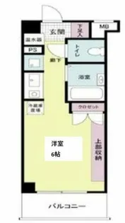 willDo九条【6階】の間取り