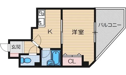 アンフィニィ庄3【3階】の間取り
