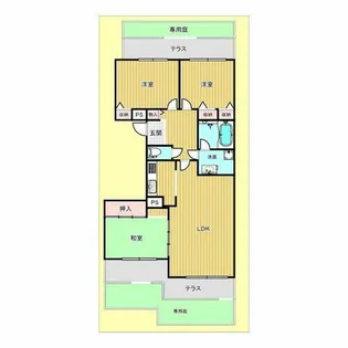 ロイヤル豊中玉井町【1階】の間取り