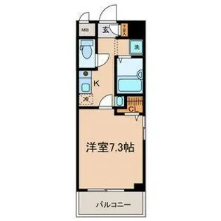 愛知県名古屋市守山区新守町【マンション】の間取り