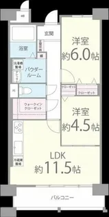 ネクスト吉塚【503号室】の間取り