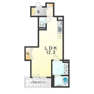F+style西取石4号館【2階】の間取り