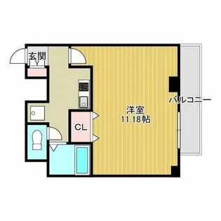 アクティス・センリ【2階】の間取り