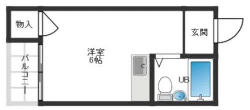 鈴木マンション【203号室】の間取り