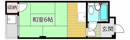 鈴木マンション【203号室】の間取り