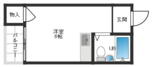 鈴木マンション【303号室】の間取り