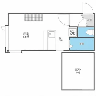 コスモ澄川【202号室】の間取り
