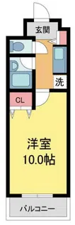プライムハウス甲東園【403号室】の間取り