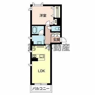 グランルミエ【0203号室】の間取り