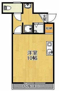 ハイム下鴨【201号室】の間取り