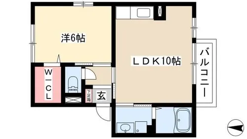 ホープM Ⅰ【2階】の間取り