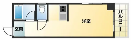 ジャスティス【5階】の間取り
