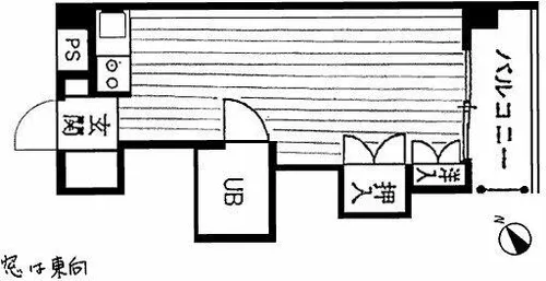 琴似パレスハイツ【5階】の間取り