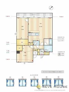 福岡県福岡市博多区博多駅南3丁目【マンション】の間取り