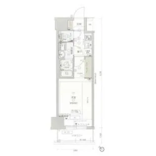 レジデンス神戸ヴェルノ【11階】の間取り