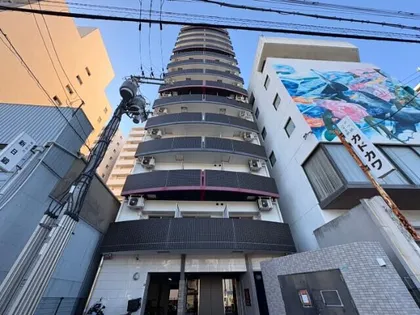 ラシュレエグゼ夕陽丘【6階】の外観