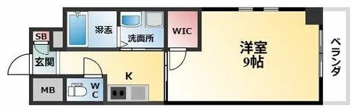 大阪府豊中市本町2丁目【マンション】の間取り