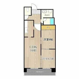 テン・フォーティ【3階】の間取り