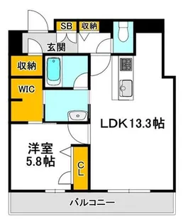 和の杜 江坂【3階】の間取り
