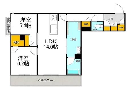 和の杜 江坂【3階】の間取り