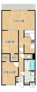 プレミアムスイート尾崎【3階】の間取り