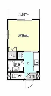 メゾンミレー【2階】の間取り