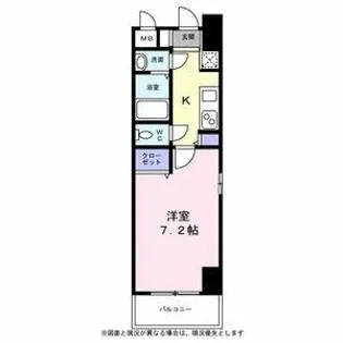 プラウランド小牧【601号室】の間取り