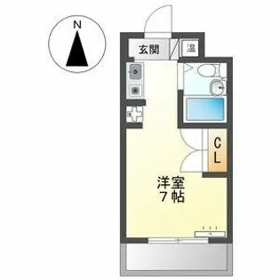加島ハイツ【202号室】の間取り