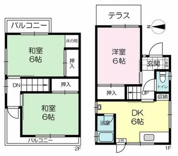 兵庫県明石市藤江【一戸建】の間取り