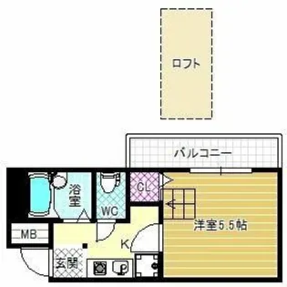 芸大ヒルズマンション【5階】の間取り