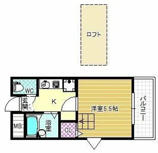 芸大ヒルズマンション【4階】の間取り