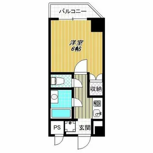 ルミエールS【3階】の間取り